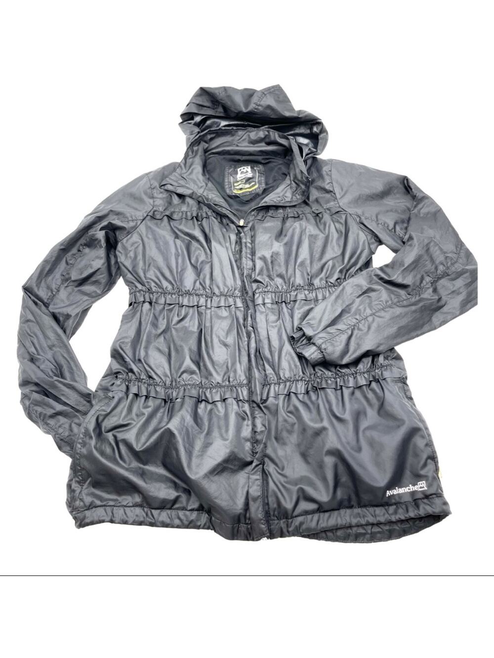 Avalanche windbreaker black women's size MEDIUM